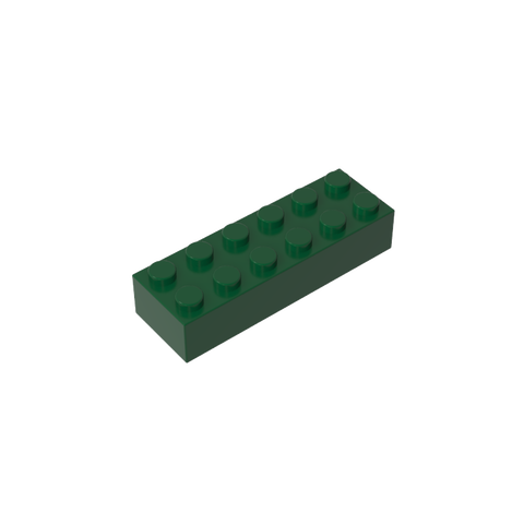 Gobricks,Brick 2 x 6,2456,44237