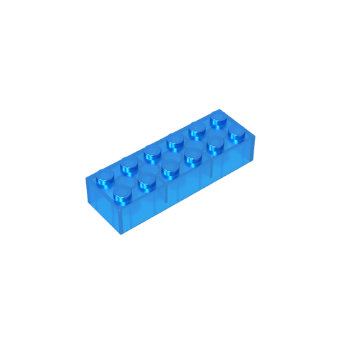 Gobricks,Brick 2 x 6,2456,44237