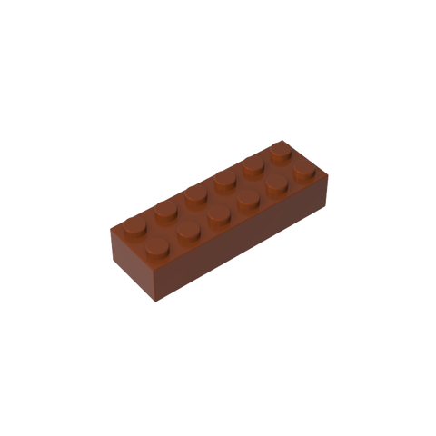 Gobricks,Brick 2 x 6,2456,44237