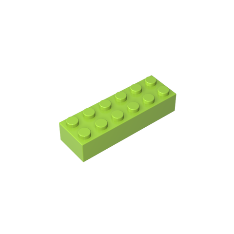 Gobricks,Brick 2 x 6,2456,44237