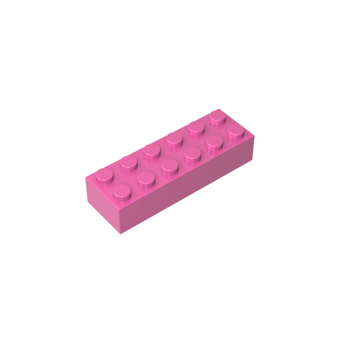 Gobricks,Brick 2 x 6,2456,44237