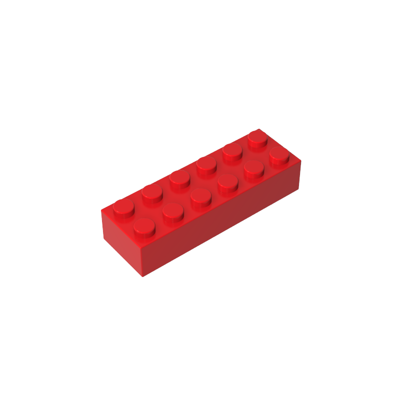 Gobricks,Brick 2 x 6,2456,44237