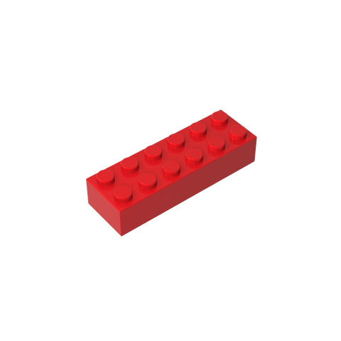 Gobricks,Brick 2 x 6,2456,44237