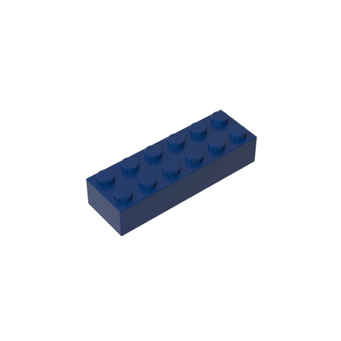 Gobricks,Brick 2 x 6,2456,44237