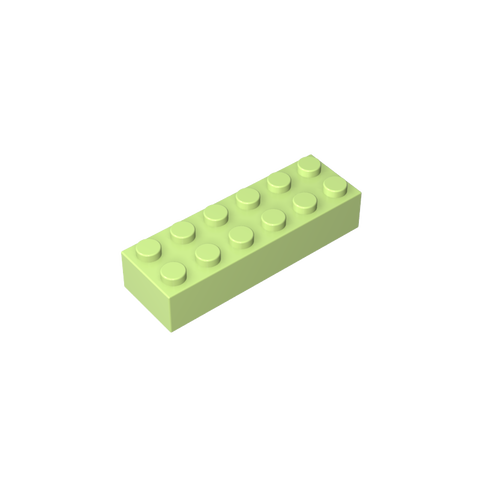 Gobricks,Brick 2 x 6,2456,44237