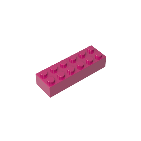 Gobricks,Brick 2 x 6,2456,44237