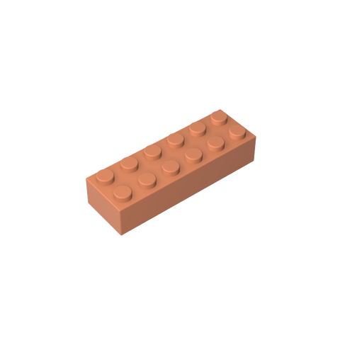 Gobricks,Brick 2 x 6,2456,44237
