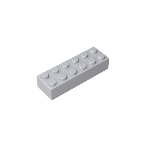 Gobricks,Brick 2 x 6,2456,44237