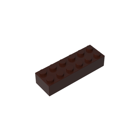 Gobricks,Brick 2 x 6,2456,44237