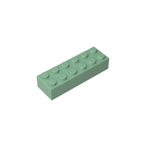 Gobricks,Brick 2 x 6,2456,44237