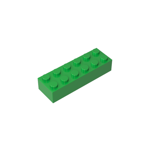 Gobricks,Brick 2 x 6,2456,44237