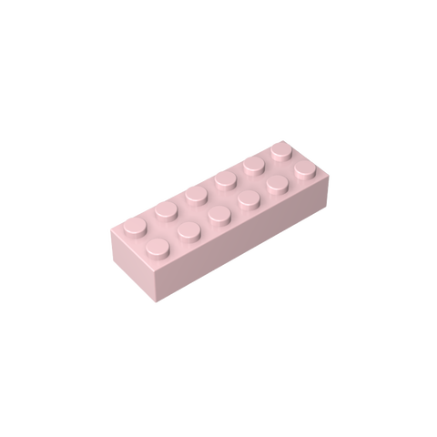 Gobricks,Brick 2 x 6,2456,44237