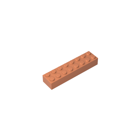 Gobricks,Brick 2 x 8,93888,3007,3007a