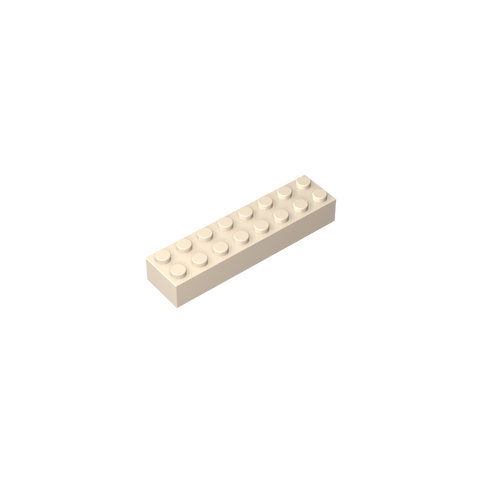 Gobricks,Brick 2 x 8,93888,3007,3007a