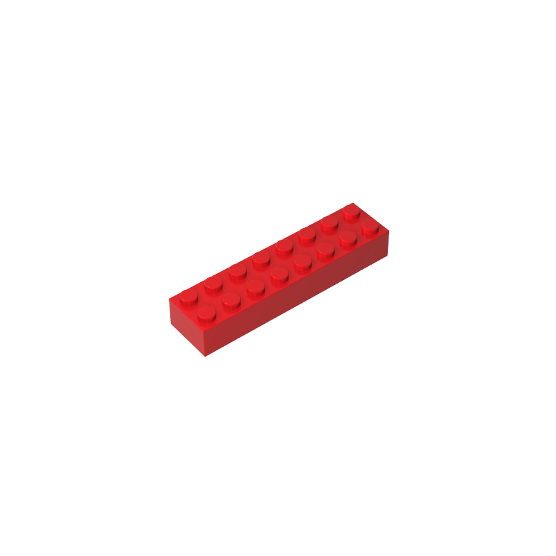 Gobricks,Brick 2 x 8,93888,3007,3007a