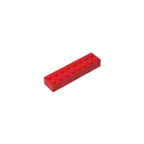 Gobricks,Brick 2 x 8,93888,3007,3007a