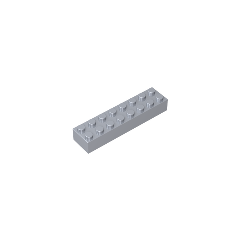 Gobricks,Brick 2 x 8,93888,3007,3007a