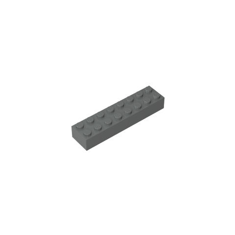 Gobricks,Brick 2 x 8,93888,3007,3007a