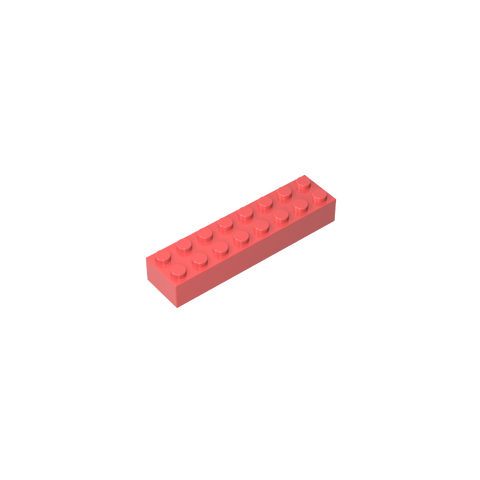 Gobricks,Brick 2 x 8,93888,3007,3007a