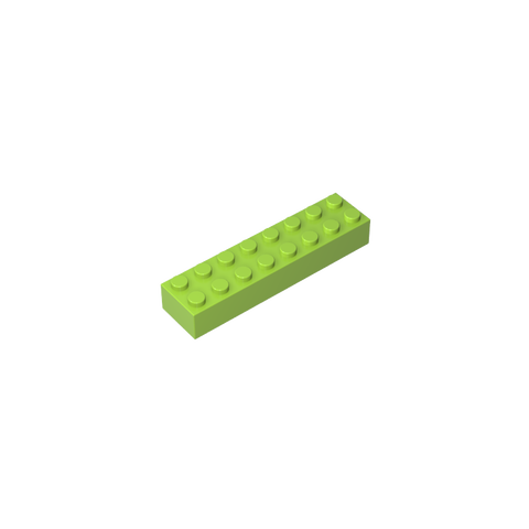 Gobricks,Brick 2 x 8,93888,3007,3007a