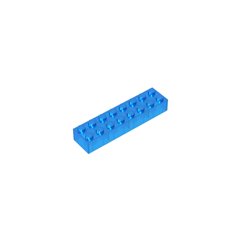 Gobricks,Brick 2 x 8,93888,3007,3007a