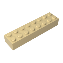 Brick 2 x 8 ,93888