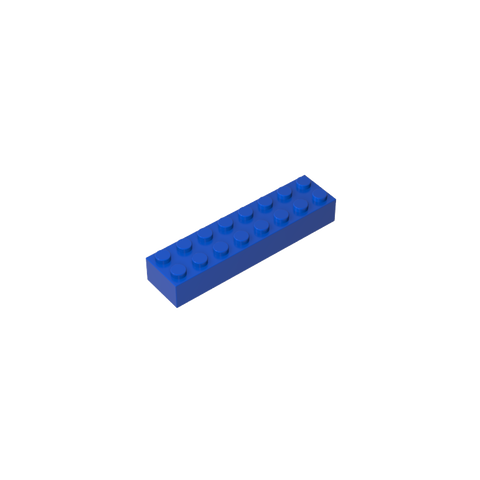 Gobricks,Brick 2 x 8,93888,3007,3007a