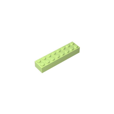 Gobricks,Brick 2 x 8,93888,3007,3007a