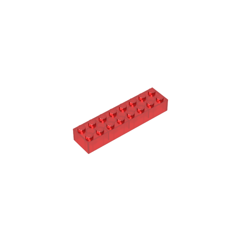 Gobricks,Brick 2 x 8,93888,3007,3007a