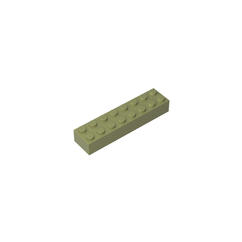 Gobricks,Brick 2 x 8,93888,3007,3007a