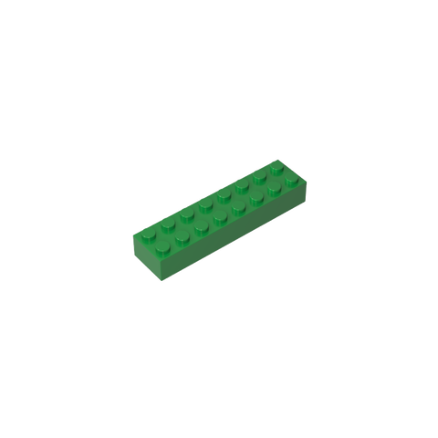 Gobricks,Brick 2 x 8,93888,3007,3007a