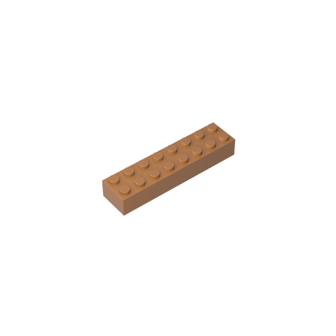 Gobricks,Brick 2 x 8,93888,3007,3007a