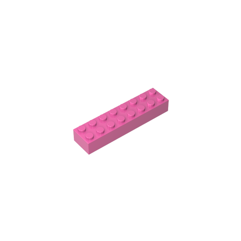 Gobricks,Brick 2 x 8,93888,3007,3007a