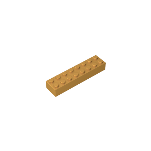 Gobricks,Brick 2 x 8,93888,3007,3007a