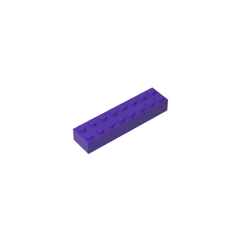 Gobricks,Brick 2 x 8,93888,3007,3007a