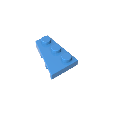 Gobricks,Wedge Plate 3 x 2 Left,43723