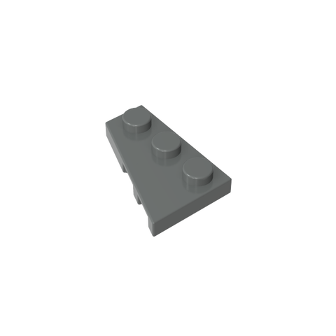 Gobricks,Wedge Plate 3 x 2 Left,43723