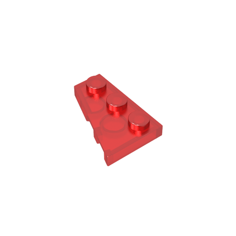 Gobricks,Wedge Plate 3 x 2 Left,43723