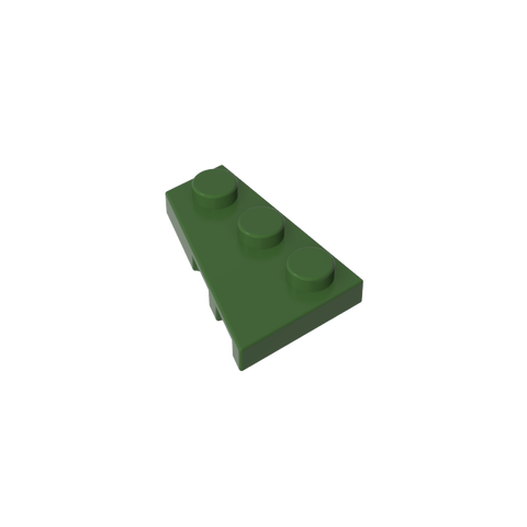 Gobricks,Wedge Plate 3 x 2 Left,43723