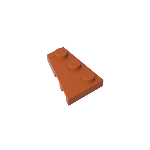 Gobricks,Wedge Plate 3 x 2 Left,43723