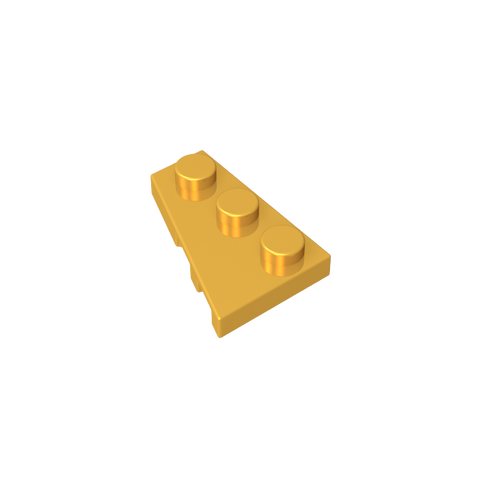 Gobricks,Wedge Plate 3 x 2 Left,43723