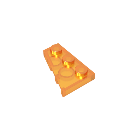 Gobricks,Wedge Plate 3 x 2 Left,43723
