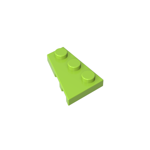 Gobricks,Wedge Plate 3 x 2 Left,43723