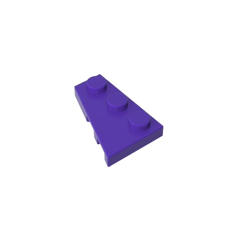 Gobricks,Wedge Plate 3 x 2 Left,43723