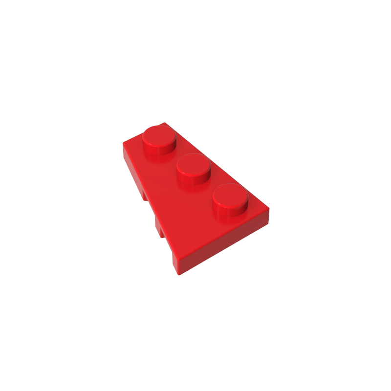 Gobricks,Wedge Plate 3 x 2 Left,43723