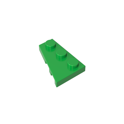 Gobricks,Wedge Plate 3 x 2 Left,43723