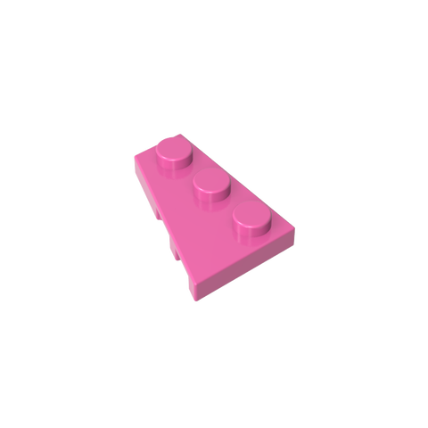 Gobricks,Wedge Plate 3 x 2 Left,43723