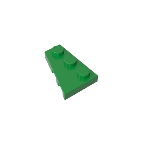 Gobricks,Wedge Plate 3 x 2 Left,43723
