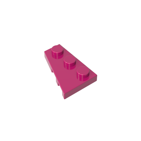 Gobricks,Wedge Plate 3 x 2 Left,43723
