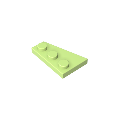Gobricks,Wedge Plate 3 x 2 Right,43722